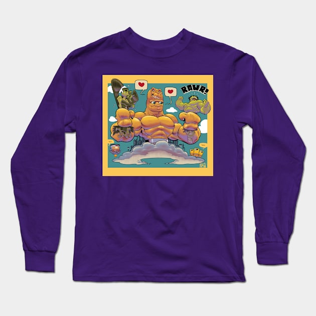 Bi-Beast Long Sleeve T-Shirt by TomMcWeeney